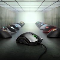 Razer DeathAdder Essential (2021) vezetékes gamer egér - fehér 4