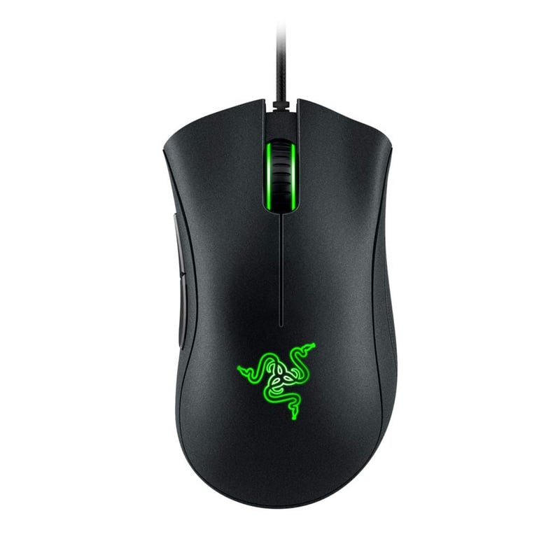 Herná myš Razer DeathAdder Essential – optická, USB, 6400 DPI, čierna, pre pravákov, 121 g