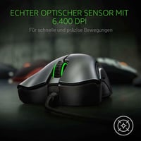 Herná myš Razer DeathAdder Essential – optická, USB, 6400 DPI, čierna, pre pravákov, 121 g 5