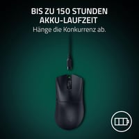 Razer DeathAdder V4 Pro Wireless Gamer Egér 56g Ultralight 45K Sensor - black, DeathAdder V4 Pro 8