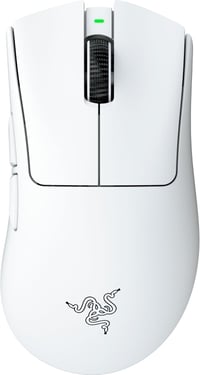 Razer DeathAdder V4 Pro Wireless Gamer Egér 57g Fehér 45K Szenzor - White, DeathAdder V4 Pro 1