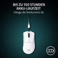 Razer DeathAdder V4 Pro Wireless Gamer Egér 57g Fehér 45K Szenzor - White, DeathAdder V4 Pro 8