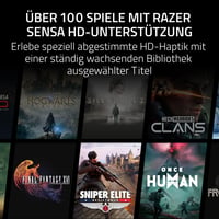 Razer Freyja Haptički jastuk za gaming sjedalo - Sensa HD haptika, HyperSpeed bežična veza i Bluetooth, Synapse EQ, crna, za gaming i uredske stolice 3