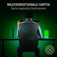 Razer Freyja Haptički jastuk za gaming sjedalo - Sensa HD haptika, HyperSpeed bežična veza i Bluetooth, Synapse EQ, crna, za gaming i uredske stolice 5