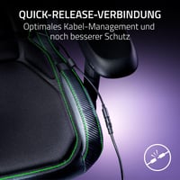 Razer Freyja Haptički jastuk za gaming sjedalo - Sensa HD haptika, HyperSpeed bežična veza i Bluetooth, Synapse EQ, crna, za gaming i uredske stolice 8