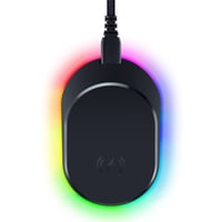 Razer Mouse Dock Pro s bezdrôtovým nabíjacím pukom – Magnetické nabíjanie, HyperPolling 8K Hz, Chroma RGB, protišmyková základňa – Čierna 1
