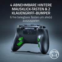 Controller Wireless E-Sport Razer Raiju V3 Pro pentru PlayStation 5 și PC - 4 Butoane detașabile, 2 Bumpere, Stick-uri analogice TMR, Pro HyperTrigger - Negru 3
