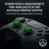 Controller Wireless E-Sport Razer Raiju V3 Pro pentru PlayStation 5 și PC - 4 Butoane detașabile, 2 Bumpere, Stick-uri analogice TMR, Pro HyperTrigger - Negru 5