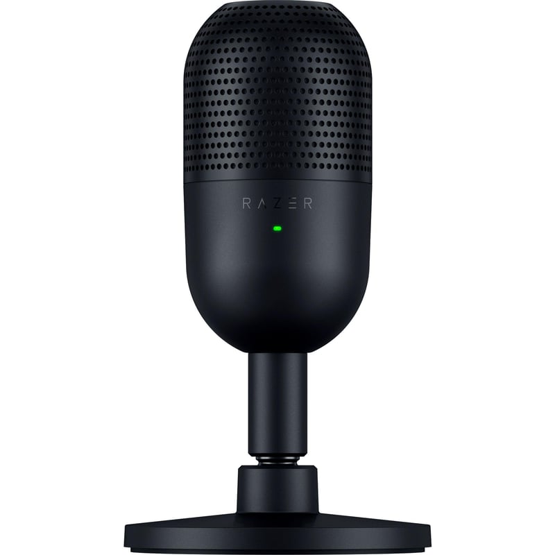 USB kondenzátorový mikrofón Razer Seiren V3 Mini – superkardioidný, funkcia Tap-to-Mute, čierny