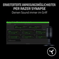 USB kondenzátorový mikrofón Razer Seiren V3 Mini – superkardioidný, funkcia Tap-to-Mute, čierny 7