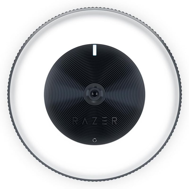 Razer Streaming Mikrofon - Kompakt Fekete Stúdióminőségű Mikrofon Windows Rendszerhez, 2,45" Kijelzővel, Digitális Kamerával Kompatibilis