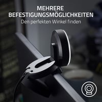 Razer Streaming Mikrofon - Kompakt Fekete Stúdióminőségű Mikrofon Windows Rendszerhez, 2,45" Kijelzővel, Digitális Kamerával Kompatibilis 6