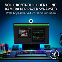 Razer Streaming Mikrofon - Kompakt Fekete Stúdióminőségű Mikrofon Windows Rendszerhez, 2,45" Kijelzővel, Digitális Kamerával Kompatibilis 5