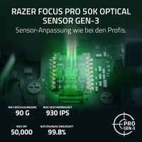 Mouse Gaming Wireless Razer Viper V4 Pro Alb - 50g Ultralight - HyperSpeed Gen-2 8 kHz - Senzor Focus Pro 50K - Scroll Optic - PC/Mac 7