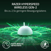 Mouse Gaming Wireless Razer Viper V4 Pro Alb - 50g Ultralight - HyperSpeed Gen-2 8 kHz - Senzor Focus Pro 50K - Scroll Optic - PC/Mac 5
