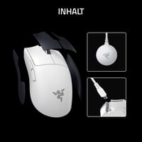 Mouse Gaming Wireless Razer Viper V4 Pro Alb - 50g Ultralight - HyperSpeed Gen-2 8 kHz - Senzor Focus Pro 50K - Scroll Optic - PC/Mac 10
