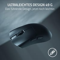 Bezdrôtová herná myš Razer Viper V4 Pro – 49 g ultraľahká, senzor Focus Pro 50K, HyperSpeed Gen-2 8 kHz, optické koliesko, PC/Mac – čierna 4