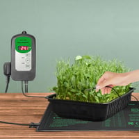 Digitálny termostat RC SLL pre vyhrievacie podložky na klíčenie a pestovanie sadeníc, 5,6–42,2 °C, 4,2 A 1000 W, s certifikáciou ETL 7