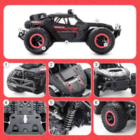 RC tech Terénne auto na diaľkové ovládanie, mierka 1:16, 20 km/h, 2,4 GHz, s akumulátorom, 70 minút hrania, pre chlapcov aj dievčatá 8