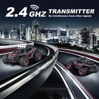 RC tech Terénne auto na diaľkové ovládanie, mierka 1:16, 20 km/h, 2,4 GHz, s akumulátorom, 70 minút hrania, pre chlapcov aj dievčatá 6