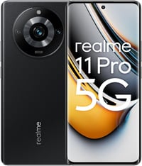 realme 11 Pro 5G 8GB 128GB Smartphone 120Hz kijelző 100MP kamera 5000mAh - SC BLACK, 11 Pro 1