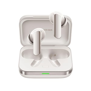 bežične slušalice realme Buds Air 7 Pro RMA2407, 53 dB uklanjanje buke, AI prevođenje, dizajn od zrakoplovnog aluminija, bijele
