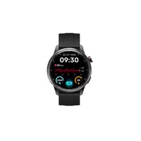 Inteligentné hodinky realme Watch S2 – čierne, 1,43" AMOLED displej, odolnosť voči vode IP68, Bluetooth, 150+ ciferníkov, silikónový remienok 1