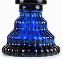 REANICE 11 Colos Vízipipa Szett 2 Csővel - Kék Üveg Shisha Hőkezelő Rendszerrel, Kerámia Dohánytartóval és Kiegészítőkkel - blake, Glass 4