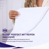 Recalma elektromos fűtő ágymelegítő takaró, 190 x 80 cm, fehér fűtő alátét, 6 fokozat, időzítő, automatikus kikapcsolás 5