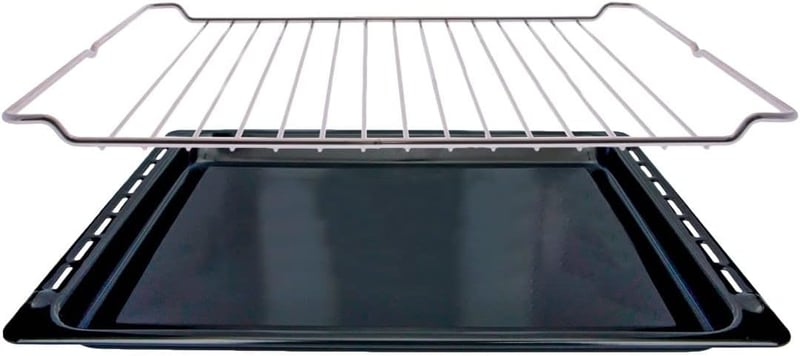 Set grătar și tavă de copt Recamania 370x460mm pentru cuptor Teka