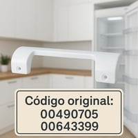 Recamania BALAY 490705 hűtőszekrény és fagyasztó ajtó fogantyú szürke cserealkatrész 3