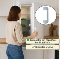 Recamania BALAY 490705 hűtőszekrény és fagyasztó ajtó fogantyú szürke cserealkatrész 4