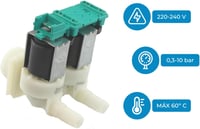 Recamania Bosch 171261 Elektromágneses Szelep Mosógéphez Siemens Kompatibilis 4