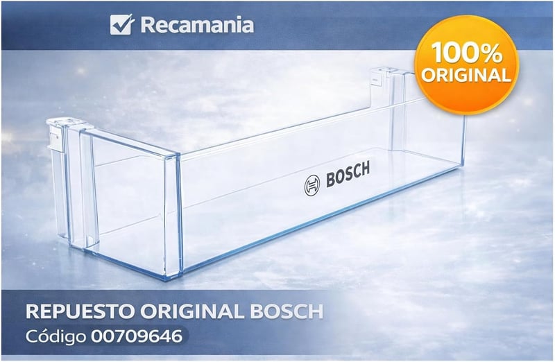 Recamania BOSCH kompatibilis hűtőszekrény palacktartó 470x95x120mm