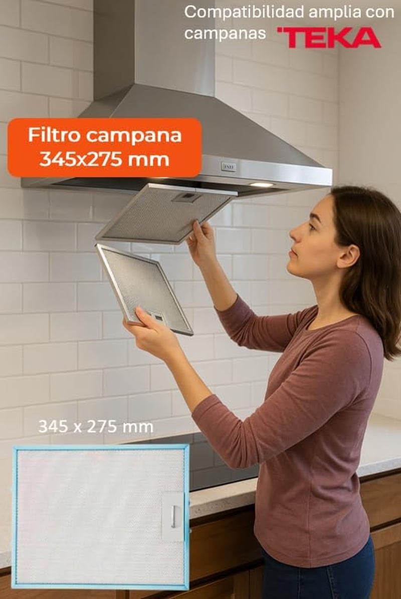 Recamania Konyhai Páraelszívó Filter Teka 274x344mm 81460133