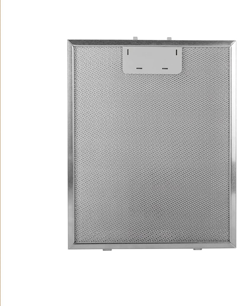 Recamania Páraelszívó Szűrő 320x260mm - Alumínium-Műanyag Univerzális Zsírszűrő Konyhai Elszívókhoz, Spanyol Minőség