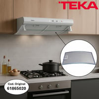 Recamania TEKA C610 C620 fém páraelszívó szűrő 37x28 cm 5