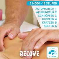Recove Elektromos Nyakmasszírozó Hőfunkcióval - Shiatsu Masszázs 6 Móddal és 15 Szinttel 6