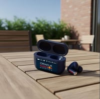 Bluetooth slúchadlá Red Bull Racing RB-EB110 s potlačením hluku ANC, mikrofónom ENC, 13 mm meničom, dotykovým ovládaním a 300 mAh nabíjacím puzdrom 4