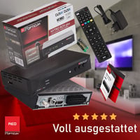 Hybridný prijímač RED OPTICUM 23025 Nytro Box Plus HD DVB-C a DVB-T2 s funkciou nahrávania PVR, HDMI, USB, SCART, Ethernet, LED displej, digitálna káblovka 2