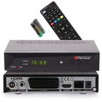 Hybridný prijímač RED OPTICUM 23025 Nytro Box Plus HD DVB-C a DVB-T2 s funkciou nahrávania PVR, HDMI, USB, SCART, Ethernet, LED displej, digitálna káblovka 1