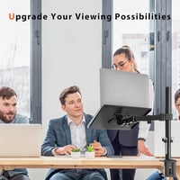 REDBAT Dupla Monitor és Laptop Állvány 13-32 colos Monitorokhoz, 8kg Terhelhetőség 7