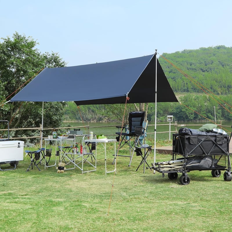 REDCAMP alumínium teleszkópos sátor rudak 230-320 cm, 2 darab, állítható ponyvavázak