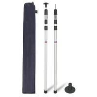 REDCAMP Aluminijski teleskopski štap za šator, 2 komada - 230 cm (podesivi) 1