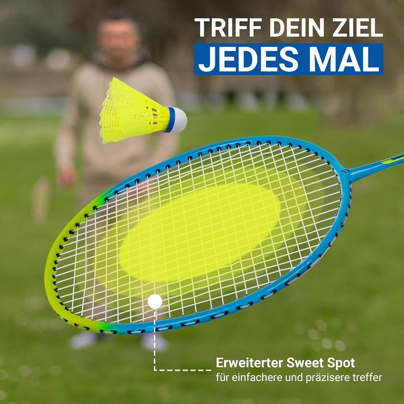 Redfield Badminton szett 2 ütővel, tollaslabdával és táskával