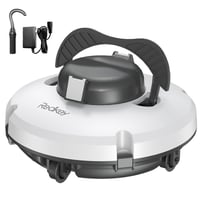 Akumulátorový robotický čistič bazénov Redkey Upgrade S100, výdrž batérie 200 minút, max. stúpanie 18°, automatické parkovanie, bezdrôtový, pre ploché bazény 1
