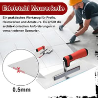 REDKNOT Simító spatula készlet rozsdamentes acél ergonomikus fogantyúval 6