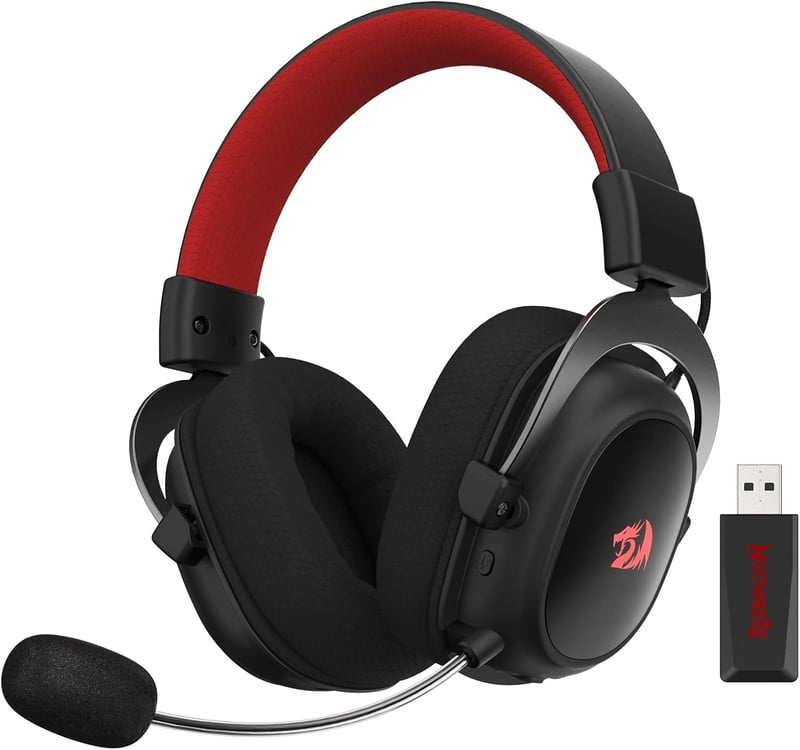Redragon H510 PRO RGB Gamer Fejhallgató - 7.1 Surround Hangzás, 53mm-es Hangszóró, Memóriahabos Fülpárnák, 3 Üzemmód, USB, Többplatformos