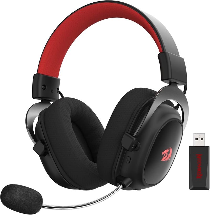 Redragon H510 PRO RGB Gamer Fejhallgató - 7.1 Surround Hangzás, 53mm-es Hangszóró, Memóriahabos Fülpárnák, 3 Üzemmód, USB, Többplatformos