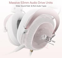Redragon H510 Zeus 7.1 Surround Gaming Headset Pink-White PC/PS4/Xbox 3